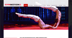 Desktop Screenshot of gymmotion.org